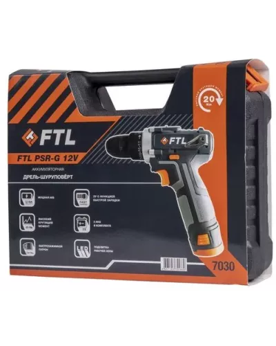 Аккумуляторная дрель-шуруповерт FTL PSR-G 12V