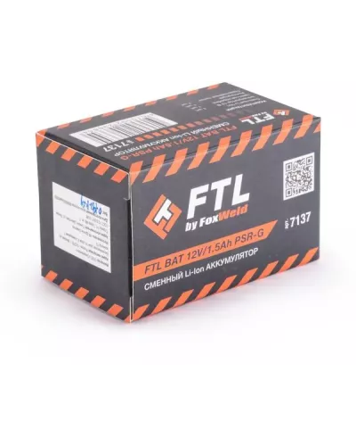 Сменный Li-Ion аккумулятор FTL BAT 12V/1.5Ah PSR-G