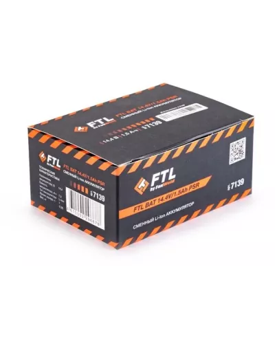 Сменный Li-Ion аккумулятор FTL BAT 14.4V/1.5Ah PSR