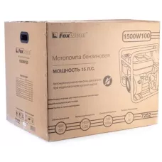 Мотопомпа бензиновая FoxWeld 1500W100