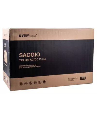 Аппарат аргонодуговой сварки SAGGIO TIG 205 AC/DC Pulse
