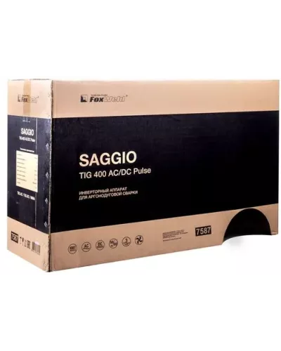 Аппарат аргонодуговой сварки SAGGIO TIG 400 AC/DC Pulse