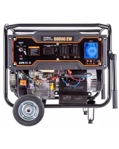 Бензиновый генератор FoxWeld Expert G6500 EW