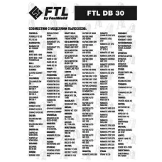 Мешок-пылесборник FTL DB 30 (комплект 5 шт.)