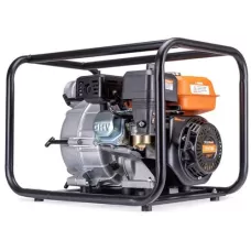 Мотопомпа бензиновая FoxWeld 1350T80 для грязной воды