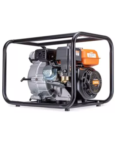 Мотопомпа бензиновая FoxWeld 1350T80 для грязной воды