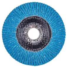 Круг лепестковый для шлифования по нержавеющей стали FTL Ergo цирконий 29 125 х 22,2 мм P40