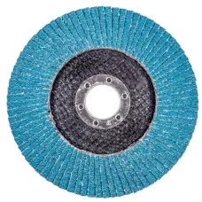 Круг лепестковый для шлифования по нержавеющей стали FTL Ergo цирконий 29 125 х 22,2 мм P60