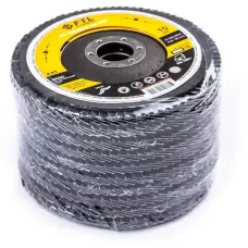 Круг лепестковый для шлифования по нержавеющей стали FTL Ergo 29 цирконий 125 х 22,2 мм P80