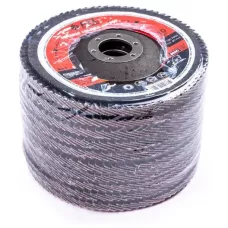 Круг лепестковый с керамическим абразивом для шлифования по нержавеющей стали FTL Everest 29 125 х 22,2 мм P80