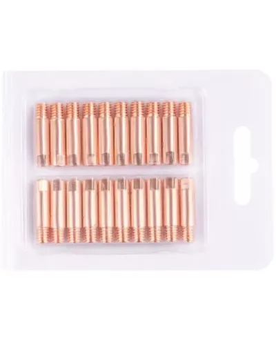 Наконечник М6х25х1.0 прямой (AL) (141.0006/MD0009-60)