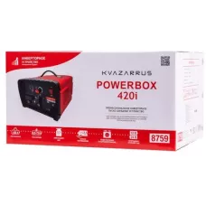 Инверторное пуско-зарядное устройство KVAZARRUS PowerBox 420i, таймер, цветная коробка