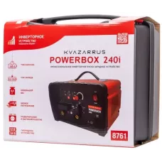 Инверторное пуско-зарядное устройство KVAZARRUS PowerBox 240i, таймер, пластиковый кейс