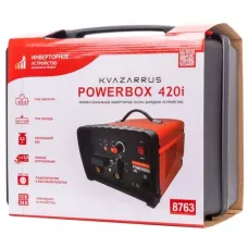 Инверторное пуско-зарядное устройство KVAZARRUS PowerBox 420i, таймер, пластиковый кейс