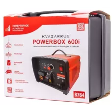 Инверторное пуско-зарядное устройство KVAZARRUS PowerBox 600i, таймер, пластиковый кейс