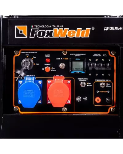 Дизельный генератор FoxWeld Expert D5500-3 HP