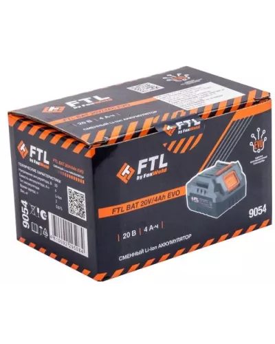 Сменный Li-Ion АКБ FTL BAT 20V/4Ah EVO