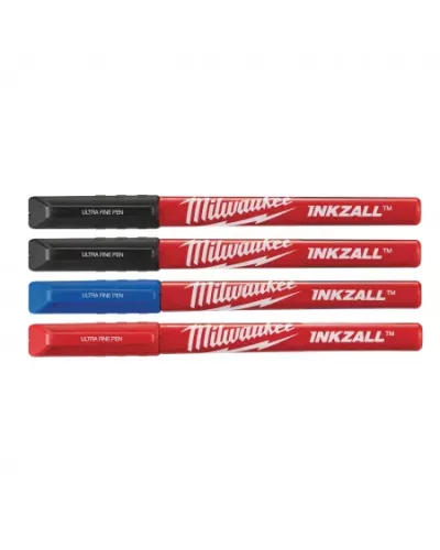 INKZALL™ Маркеры со сверхтонким пером цветные Milwaukee