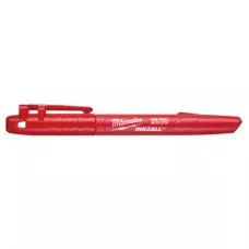 MILWAUKEE Маркер INKZALL красный для стройплощадки тонкий 1шт, арт: 48223170, шт