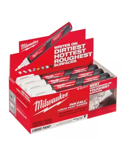INKZALL™ Маркер с белой жидкой краской Milwaukee
