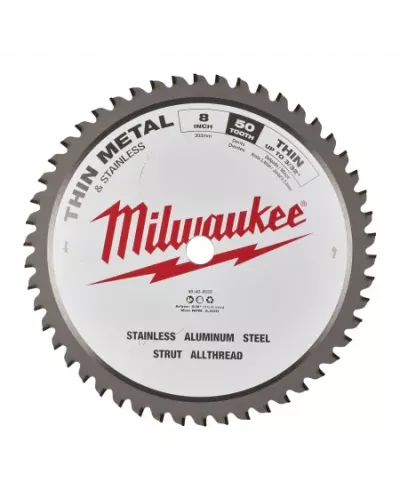 Диски для циркулярных пил по металлу F 203 x 15,87 x 50 - 1 шт Milwaukee