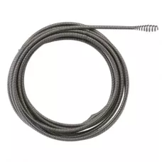 Троссик для прочистной машины 8мм x 7.6м spiral, bulb auger, шт Milwaukee