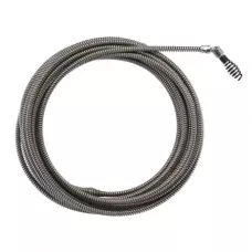 Троссик для прочистной машины 8мм x 7.6м spiral, pivot bulb auger, шт Milwaukee