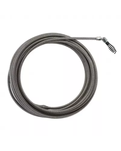 Троссик для прочистной машины 8мм x 7.6м spiral, pivot bulb auger, шт Milwaukee