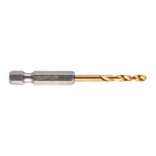 Сверла по металлу Shockwave HSS-G TiN Red Hex 3.2 mm - 2 шт Milwaukee