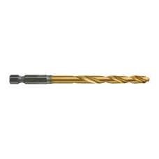Сверла по металлу Shockwave HSS-G TiN Red Hex 6 mm - 1 шт Milwaukee