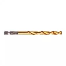Сверла по металлу Shockwave HSS-G TiN Red Hex 7 mm - 1 шт Milwaukee