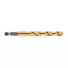 Сверла по металлу Shockwave HSS-G TiN Red Hex 8.5 mm - 1 шт Milwaukee