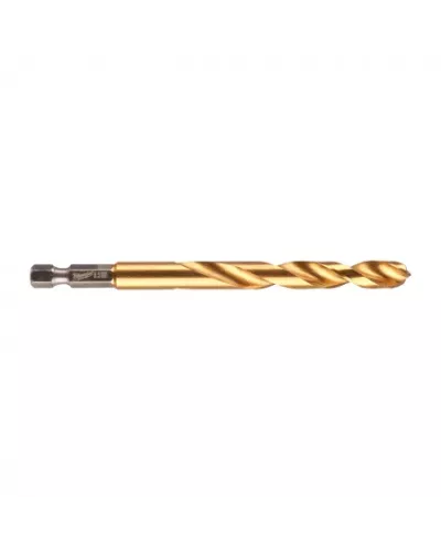 Сверла по металлу Shockwave HSS-G TiN Red Hex 8.5 mm - 1 шт Milwaukee