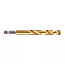 Сверла по металлу Shockwave HSS-G TiN Red Hex 10 mm - 1 шт Milwaukee