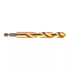 Сверла по металлу Shockwave HSS-G TiN Red Hex 12 mm - 1 шт Milwaukee