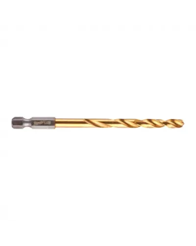 Сверла по металлу Shockwave HSS-G TiN Red Hex 5.5 mm - 1 шт Milwaukee