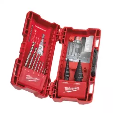 Step drill sets Набор со ступенчатыми сверлами (10 шт) Milwaukee