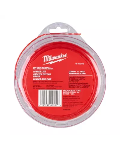 Леска для триммера 2мм х 45м Milwaukee