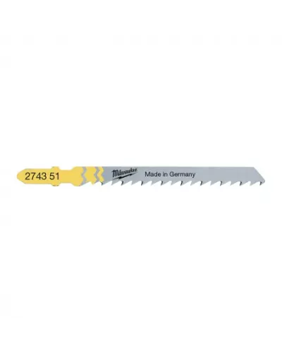 Полотно для лобзика 75 x 4 мм T 101 D - 5 шт Milwaukee