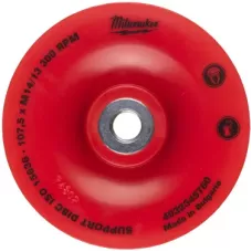 Гибкая опорная тарелка Milwaukee 110х14.2 мм (совместимость с УШМ 115 мм)  (Арт. 4932345760)