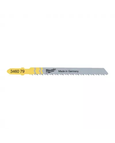 Полотна для лобзика T101BR 75мм 5шт. Milwaukee