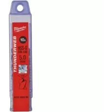 Сверла по металлу Thunderweb HSS-G DIN338 TW 5.0 x 86 - 10 шт Milwaukee