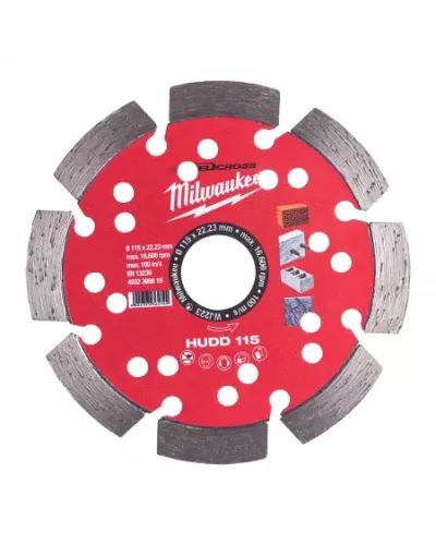 Алмазный диск скоростной Milwaukee Speedcross HUDD 115 мм  (Арт. 4932399819)