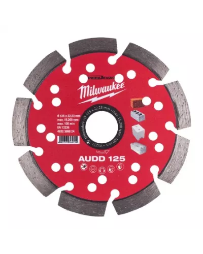 Алмазный диск скоростной Milwaukee Speedcross AUDD 125 мм  (Арт. 4932399824)