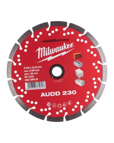 Алмазный диск скоростной Milwaukee Speedcross AUDD 230 мм  (Арт. 4932399826)