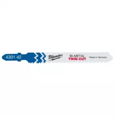 MILWAUKEE Полотна для лобзика T123XF TWIN CUT арт. 4932430142, шт
