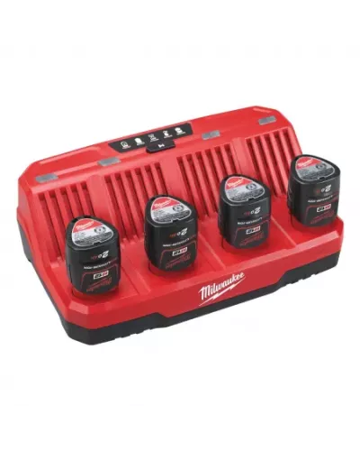 M12™ Зарядное устройство на 4 порта M12 C4 Milwaukee
