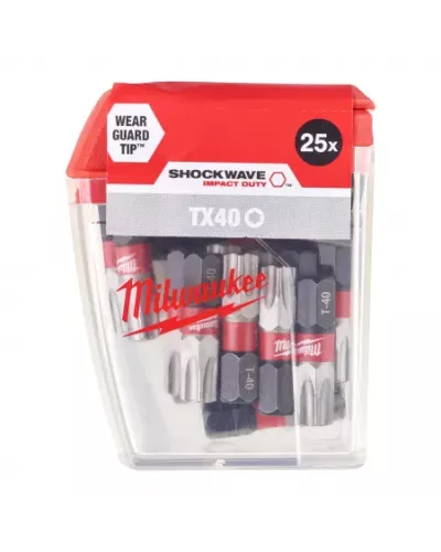 Насадка TX 40 x 25 мм (25 шт.) Milwaukee