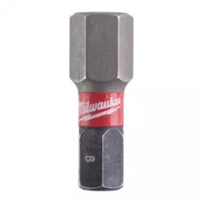 MILWAUKEE Бита SHOCKWAVE Hex 8 25мм (2шт), арт. 4932430898, упак