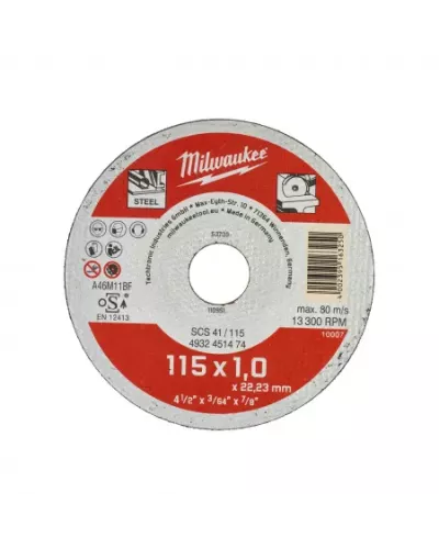 Тонкие отрезные диски по металлу Дисплей (200 x SCS 41 / 115) Milwaukee